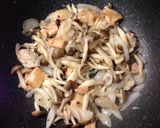 サーモンと味噌クリームのパスタ作り方4写真