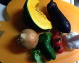 バジル香る〜夏野菜の春巻き作り方1写真