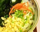 わかめと天かすの冷やしぶっかけ…うどん作り方4写真