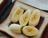 チョコバナナがとろ～り・ホットサンド☆彡作り方1写真