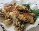 舞茸とカニカマのズッキーニ巻き♪天ぷら作り方10写真