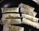 バジル香る〜夏野菜の春巻き作り方8写真