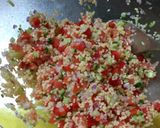 夏野菜のタブレ作り方6写真