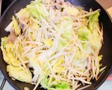 野菜たっぷり❀おたふくソース焼きそば❀作り方4写真