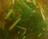 ☆小松菜カレーうどん作り方7写真