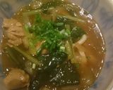 ☆小松菜カレーうどん作り方10写真