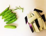 簡単！レンジで茄子とししとうのおかか和え作り方1写真
