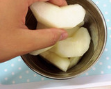 冷んやり☆梨の赤ワイン漬け作り方6写真