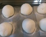 HBで♡オリーブオイルのふんわり丸パン作り方4写真