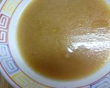 野菜炒めをのせたとんこつ醤油ラーメン作り方6写真
