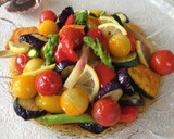 夏野菜の揚げ浸し☆手作りぽん酢添え作り方6写真
