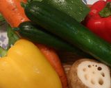 ♪旬の野菜でピクルス♪作り方1写真