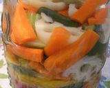 ♪旬の野菜でピクルス♪作り方8写真