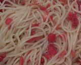 ♪アンチョビとダブルトマトの冷製パスタ♪作り方4写真