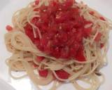 ♪アンチョビとダブルトマトの冷製パスタ♪作り方5写真