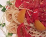 ♪アンチョビとダブルトマトの冷製パスタ♪作り方6写真