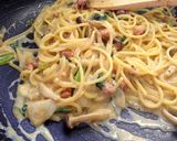 庶民パスタ！　カルボナーラ作り方8写真