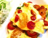 簡単！朝食やランチにも トマ卵オムレツ作り方4写真