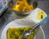 かぼちゃ餡入り、かぼちゃケーキ作り方2写真
