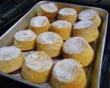 かぼちゃ餡入り、かぼちゃケーキ作り方8写真