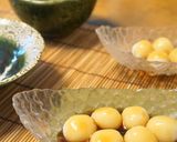 おやつに☆白玉だんごの黒蜜きな粉かけ作り方3写真