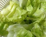 豆腐とレタスの簡単ウマサラダ作り方1写真