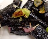 赤葱の磯辺焼き作り方5写真