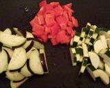 夏野菜のカレー風味✡*作り方1写真