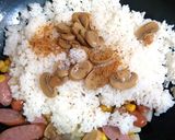 ガリバタこがし醤油の簡単とうもろこし炒飯作り方5写真