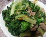 大量消費！簡単！レタス＆豚肉のピリ辛炒め作り方14写真