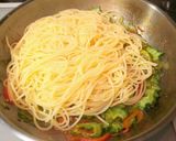 夏だからゴーヤとパプリカのパスタ作り方7写真