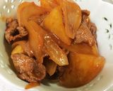 肉じゃがコチュジャン甘辛風味★簡単★作り方5写真