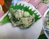 緑色多目!?のギョーザ作り方5写真