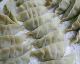緑色多目!?のギョーザ作り方6写真