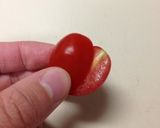 ほんのりハートなプチトマト作り方2写真