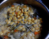 簡単★大豆+人参+蒟蒻+昆布の煮豆♪作り方4写真