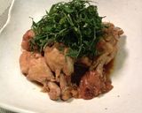 鶏の梅煮さわやか青しそ仕立て作り方4写真