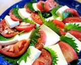 トマト＆豆腐＆青じそのサラダ作り方3写真