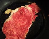 ステーキ肉で！ちょっと贅沢・焼きすき丼！作り方5写真