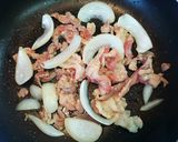 焼肉店の豚キムチ丼作り方4写真