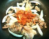 焼肉店の豚キムチ丼作り方5写真