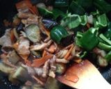 しその香り 豚バラと野菜の味噌炒め作り方9写真