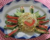 ししとうとカニカマで✿カニのお子様ランチ作り方7写真