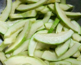 簡単！韓国かぼちゃの麺つゆ漬け作り方2写真