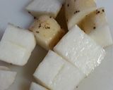 皮付きゴロゴロ焼き山芋チーズトースト♡作り方4写真