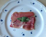 牛肉のサルティンボッカ・アッラ・ロマーナ作り方1写真