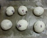 クランベリーのタピオカ入りもっちり丸パン作り方3写真