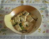 ほうれん草と豆腐の卵とじ♪作り方5写真