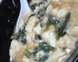 ほうれん草と豆腐の卵とじ♪作り方10写真
