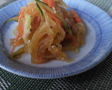 そうめんかぼちゃでヘルシー中華和え☆作り方6写真
